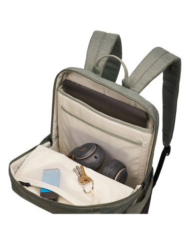 TA3204837,Rucsac urban cu compartiment laptop, Thule, Lithos, 20L, Verde masliniu