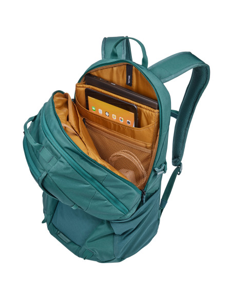 TA3204847,Rucsac urban cu compartiment laptop, Thule, EnRoute Backpack, 26L, Mallard Green