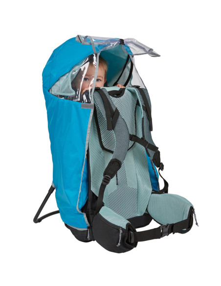 TA3204542,Husa de protectie ploaie pentru rucsacuri transport copii, Thule, Sapling Child Carrier, Albastru deschis