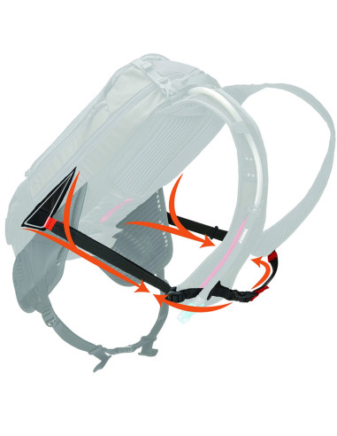 TA3203799,Rucsac hidratare Thule RAIL BIKE H2O 12L, PRO Obsidian