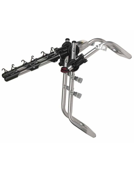 P388/A,Suport bicicleta Peruzzo Venezia 388 din aluminiu cu prindere pe haion pentru 3 biciclete