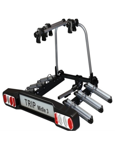 HK01159,Suport biciclete Hakr Trip pentru 3 biciclete cu prindere pe carligul de remorcare