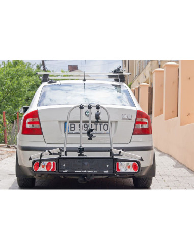 HK01159,Suport biciclete Hakr Trip pentru 3 biciclete cu prindere pe carligul de remorcare