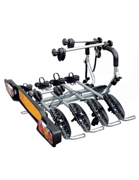 P668/4,Suport 4 biciclete Peruzzo Siena 668/4 cu prindere pe carligul de remorcare