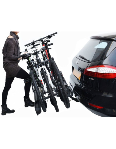 P708/3,Suport biciclete Peruzzo Pure Instinct 708/3 cu prindere pe carligul de remorcare - pentru 3 biciclete