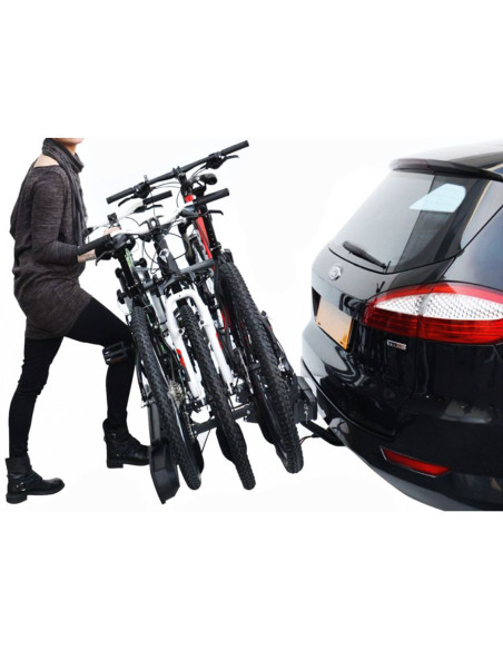 P708/3,Suport biciclete Peruzzo Pure Instinct 708/3 cu prindere pe carligul de remorcare - pentru 3 biciclete