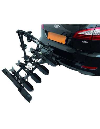 P708/4,Suport biciclete Peruzzo Pure Instinct 708/4 cu prindere pe carligul de remorcare - pentru 4 biciclete