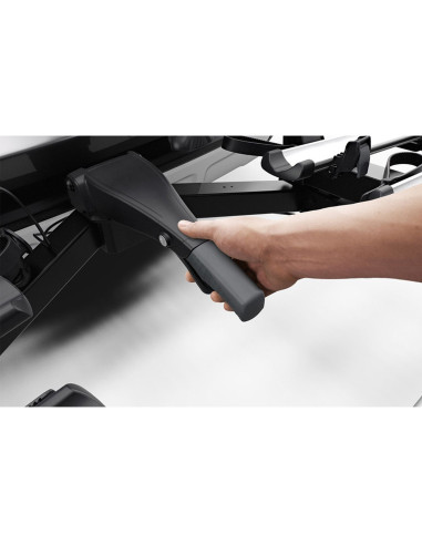 TA939000,Suport pentru 3 biciclete Thule VeloSpace 939 XT3 cu prindere pe carligul de remorcare (13pini) Argintiu/Negru