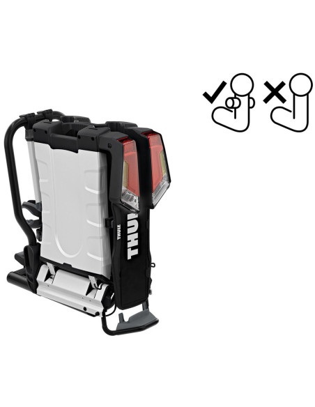 TA965500,Suport biciclete Thule EasyFold XTF 2 cu prindere pe carligul de remorcare (13 pini) - pentru 2 biciclete TA965500,Suport biciclete Thule EasyFold XTF 2 cu prindere pe carligul de remorcare (13 pini) - pentru 2 biciclete