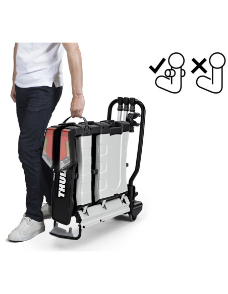 TA966500,Suport biciclete Thule EasyFold XTF 3 cu prindere pe carligul de remorcare (13pini)- pentru 3 biciclete TA966500,Suport biciclete Thule EasyFold XTF 3 cu prindere pe carligul de remorcare (13pini)- pentru 3 biciclete