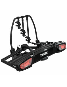 TA939001,Suport pentru 3 biciclete Thule VeloSpace 939 XT3 cu prindere pe carligul de remorcare (13pini) Negru