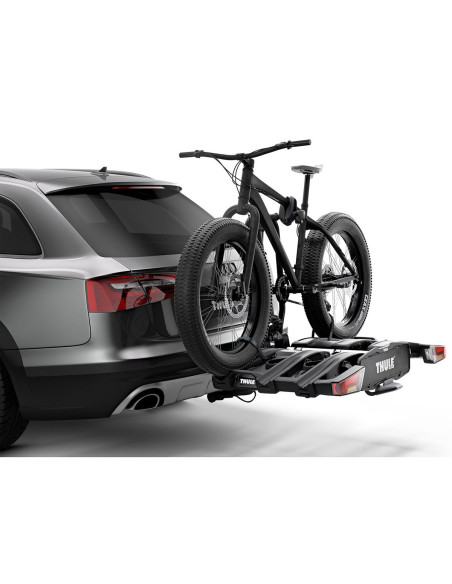 TA934107,Suport biciclete Thule EasyFold XT 3 NEGRU cu prindere pe carligul de remorcare - pentru 3 biciclete