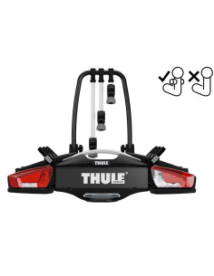 TA961500,Suport biciclete Thule VeloCompact F cu prindere pe carligul de remorcare - pentru 3 biciclete 2