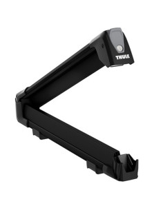 TA732406,Suport 4 perechi schiuri Thule SnowPack 7324 negru cu prindere pe bare transversale aluminiu cu profil T 2