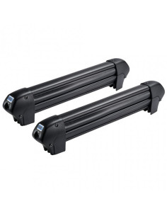 940-222,Suport 4 perechi schiuri cu prindere pe bare transversale - Cruz Ski Rack Dark 4