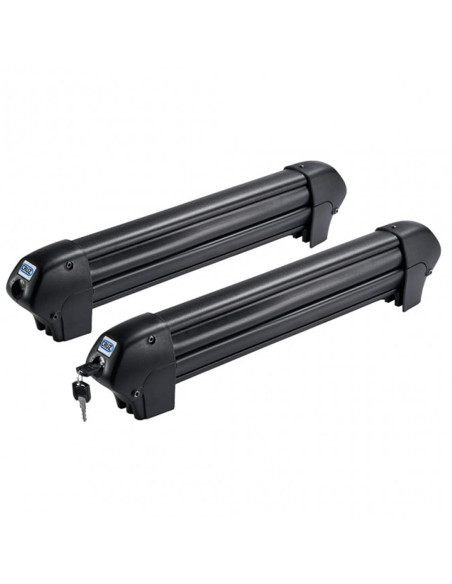 940-222,Suport 4 perechi schiuri cu prindere pe bare transversale - Cruz Ski Rack Dark 4