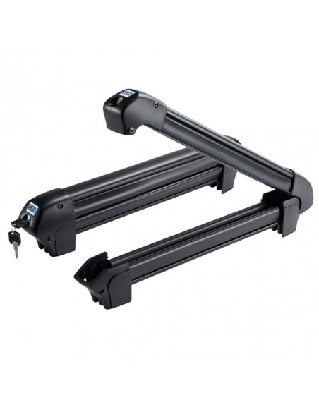 940-222,Suport 4 perechi schiuri cu prindere pe bare transversale - Cruz Ski Rack Dark 4
