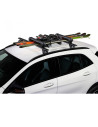 940-222,Suport 4 perechi schiuri cu prindere pe bare transversale - Cruz Ski Rack Dark 4