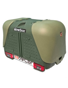 T2X000H,Cutie portbagaj pe carligul de remorcare Towbox V2 Verde