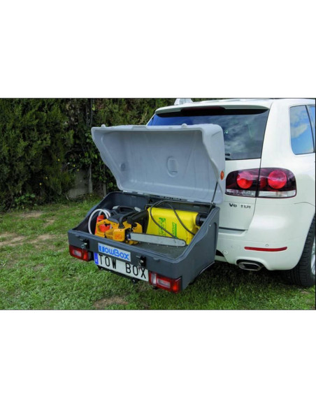 TBX000H,Cutie portbagaj pe carligul de remorcare Towbox V1 Verde