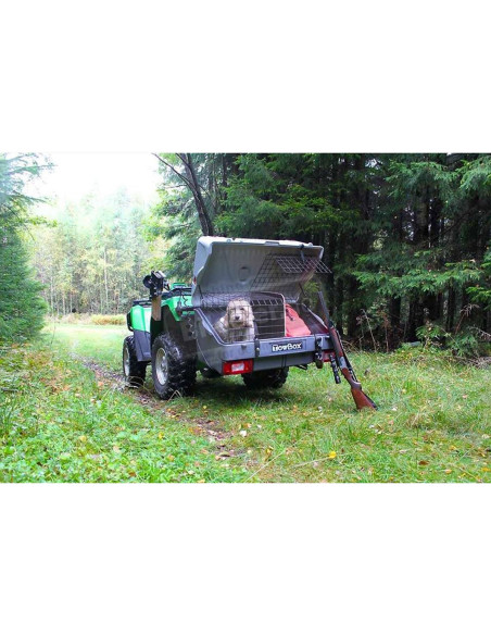 TBD000H,Cutie portbagaj pe carligul de remorcare Towbox V1 DOG Verde