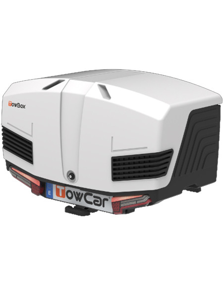 TV3XGB0,Cutie portbagaj pe carligul de remorcare Towbox V3 Arctic Alb