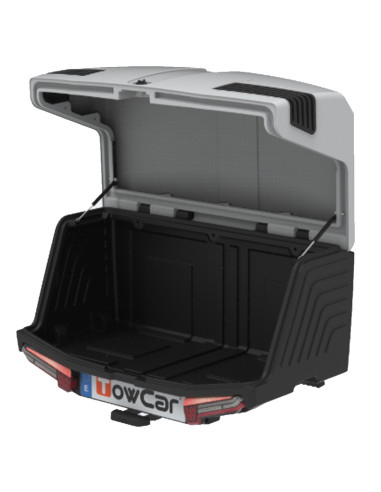 TV3XGB0,Cutie portbagaj pe carligul de remorcare Towbox V3 Arctic Alb