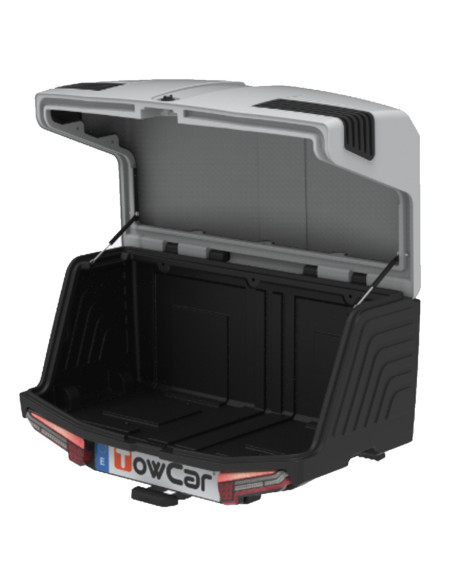 TV3XGB0,Cutie portbagaj pe carligul de remorcare Towbox V3 Arctic Alb