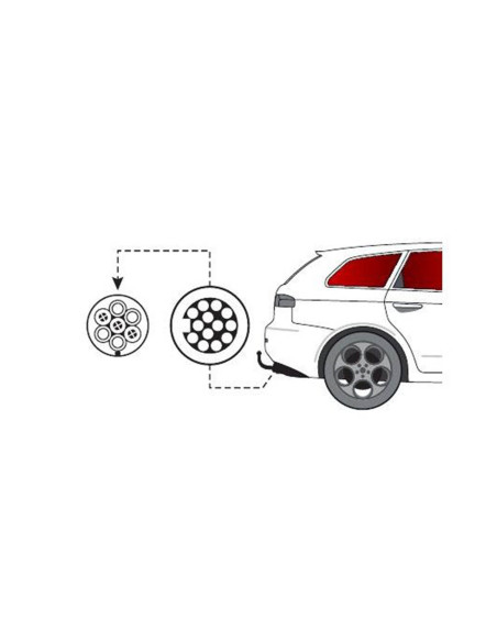 TA9907,Thule 9907 - Adaptor priza