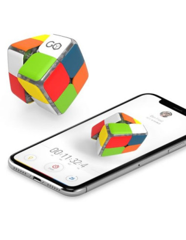 GC22,Cub rubic GoCube, format 2x2, pachet complet