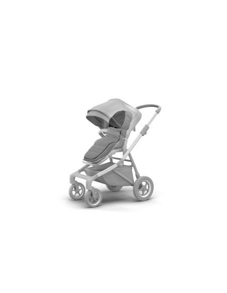 TA11000303,Thule Footmuff City - Sac de dormit pentru copil, culoare Grey Melange