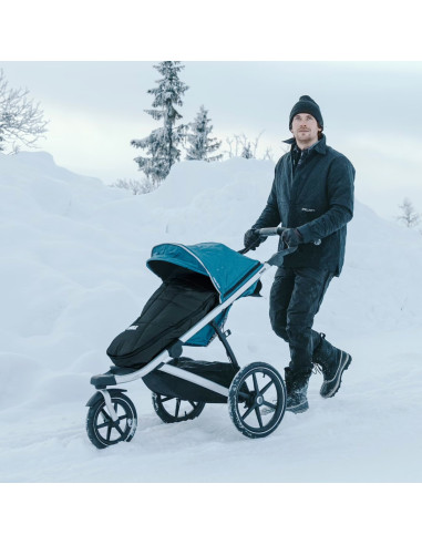 TA20101003,Thule Footmuff Sport - Sac de dormit pentru copil, culoare Black