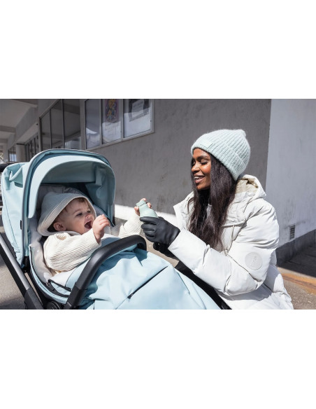 TA11200324,Thule Footmuff - Sac de dormit pentru copil, culoare Grey Melanj