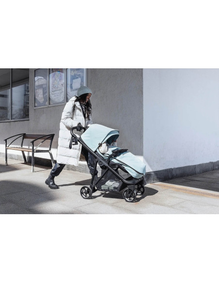 TA11200324,Thule Footmuff - Sac de dormit pentru copil, culoare Grey Melanj