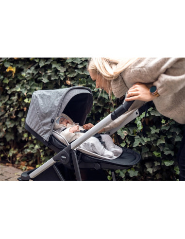 TA11200300,Saltea pentru nou-nascuti, Thule, Newborn Inlay, Gri