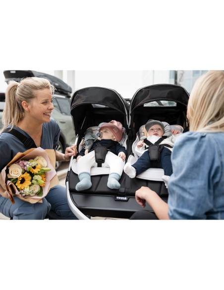 TA11200300,Saltea pentru nou-nascuti, Thule, Newborn Inlay, Gri