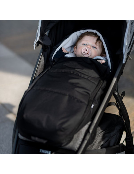 TA11200310,Cosulet pentru nou-nascuti de dormit, Thule, Newborn Nest, Negru