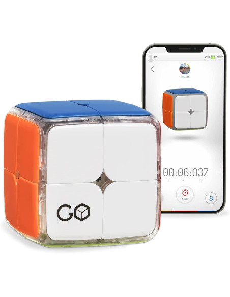GC22,Cub rubic GoCube, format 2x2, pachet complet