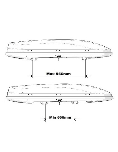 HK0899,Sistem PRINDERE RAPIDA pe bare transversale pentru Cutia Portbagaj Aleo Magic