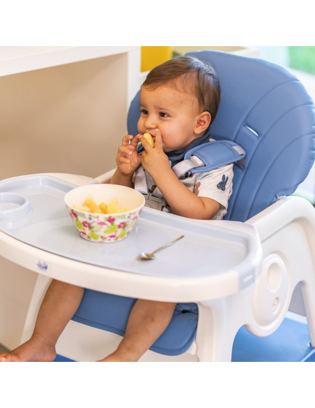 JU3003-K03-Blue,Scaun de masa transformabil Juju Eat&Play V2, Albastru