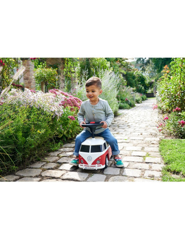 S800055320,Masinuta de impins Big Baby VW T1 red