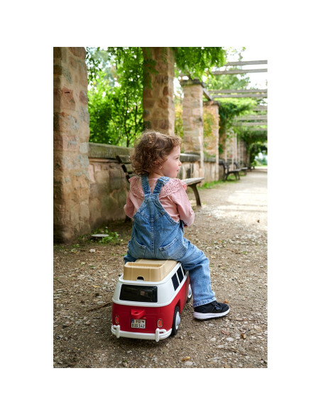 S800055320,Masinuta de impins Big Baby VW T1 red