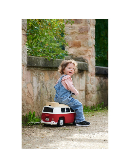 S800055320,Masinuta de impins Big Baby VW T1 red