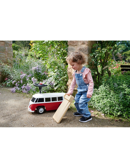 S800055320,Masinuta de impins Big Baby VW T1 red