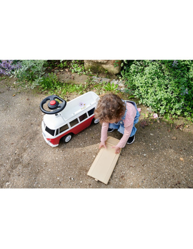 S800055320,Masinuta de impins Big Baby VW T1 red