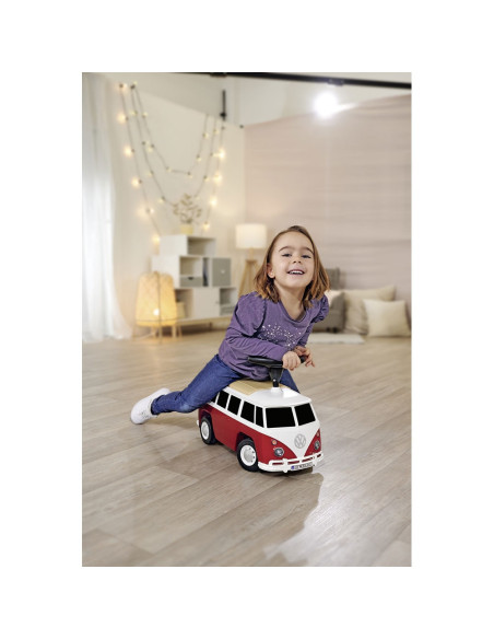 S800055320,Masinuta de impins Big Baby VW T1 red