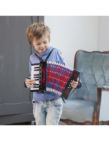 Acordeon mare - Negru,NC0057