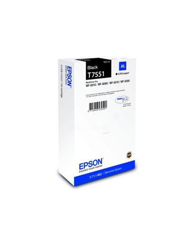 Cartus cerneala original Epson C13T755140, T75514, Black,T75514
