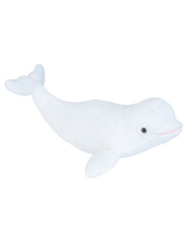 Balena Beluga - Jucarie Plus Wild Republic 20 cm,WR22447