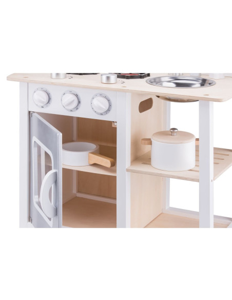 Bucatarie Bon appetit Alb/Argintiu,NC11053